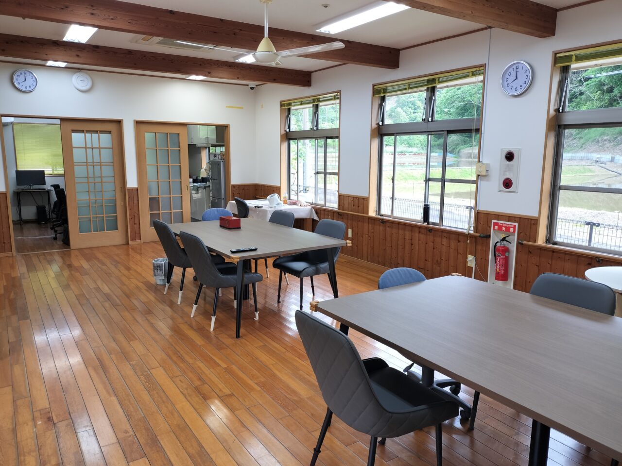 宮崎市の障がい者向けシェアハウス いちょうハウスの共有リビング